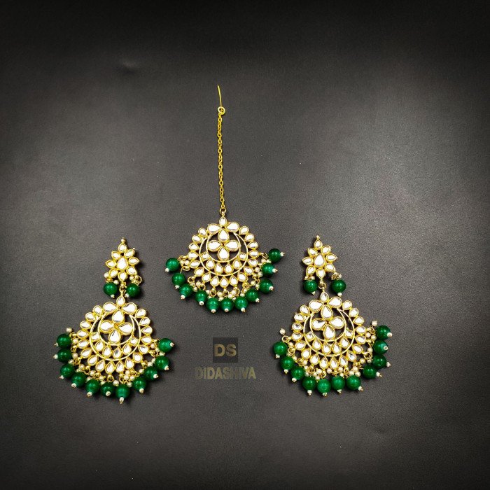 Earring deals mangtika set